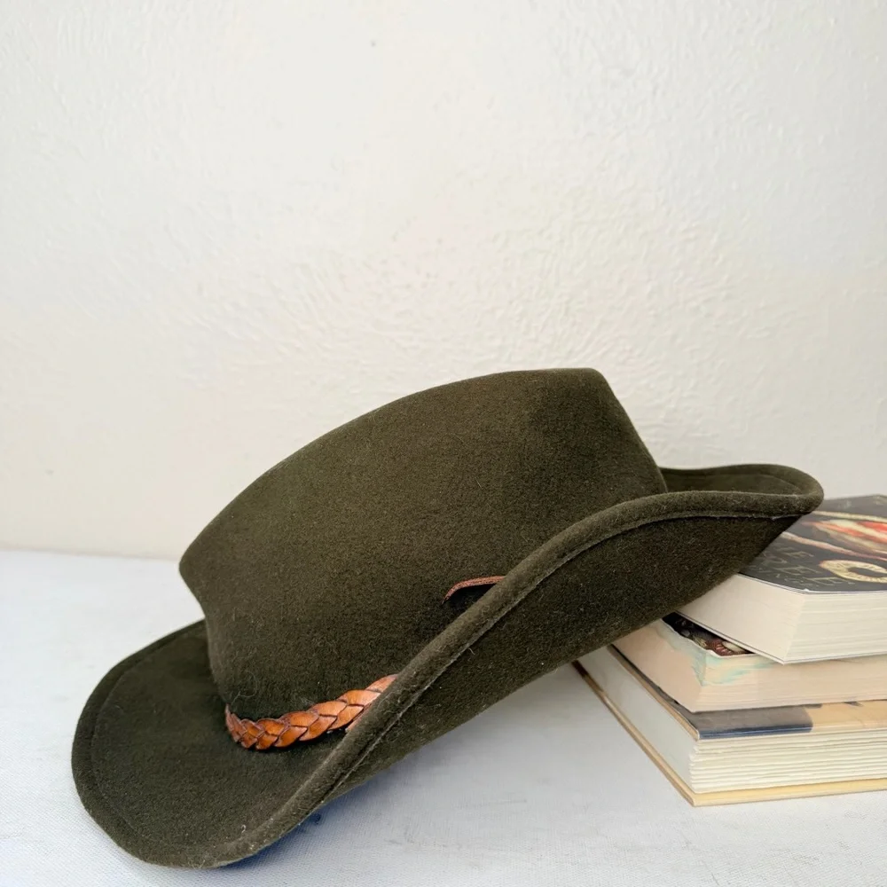 Fiesta Santa Barbara olive green hat
